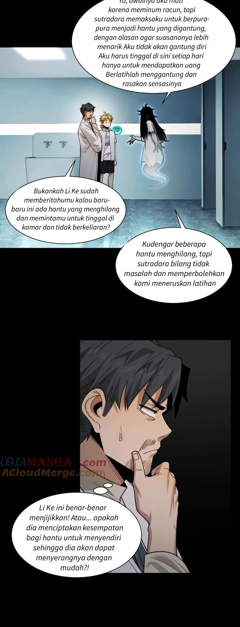 In the Face of Mental Illness Ghosts Are Nothing Chapter 100 Gambar 18