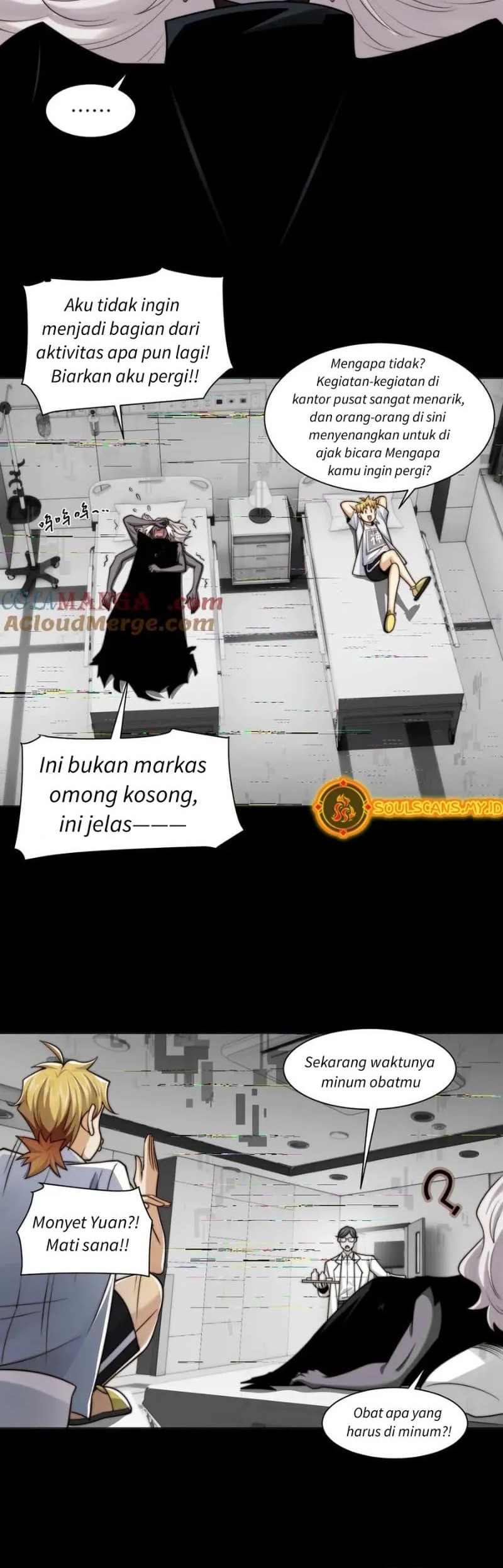 In the Face of Mental Illness Ghosts Are Nothing Chapter 110 Gambar 24