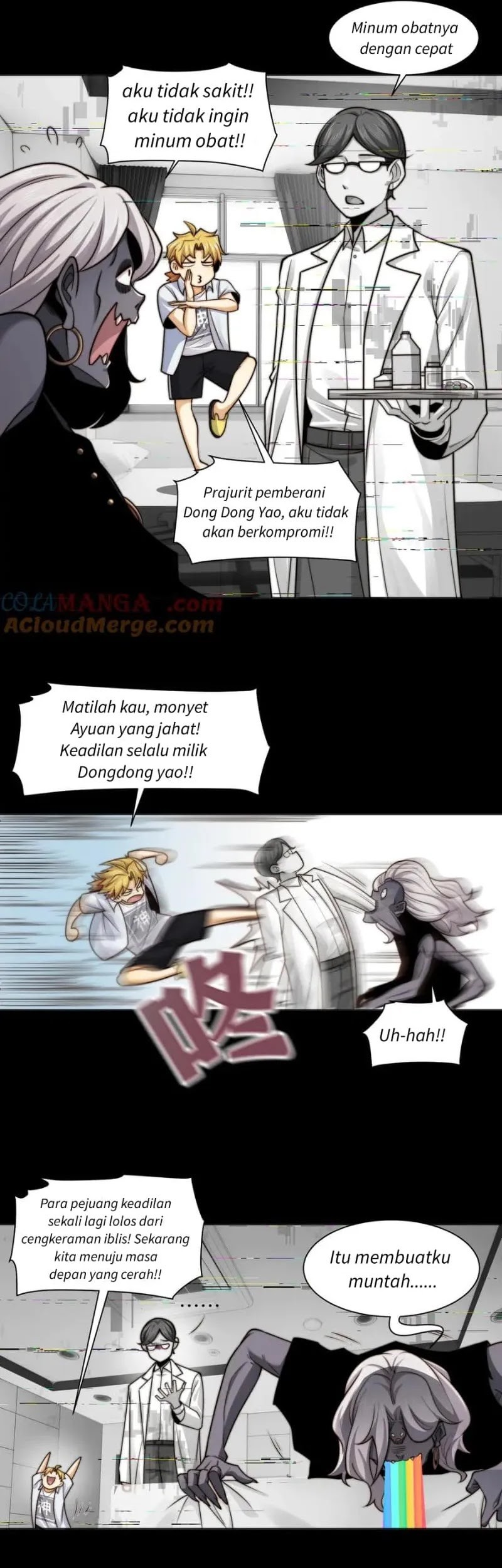 In the Face of Mental Illness Ghosts Are Nothing Chapter 110 Gambar 25