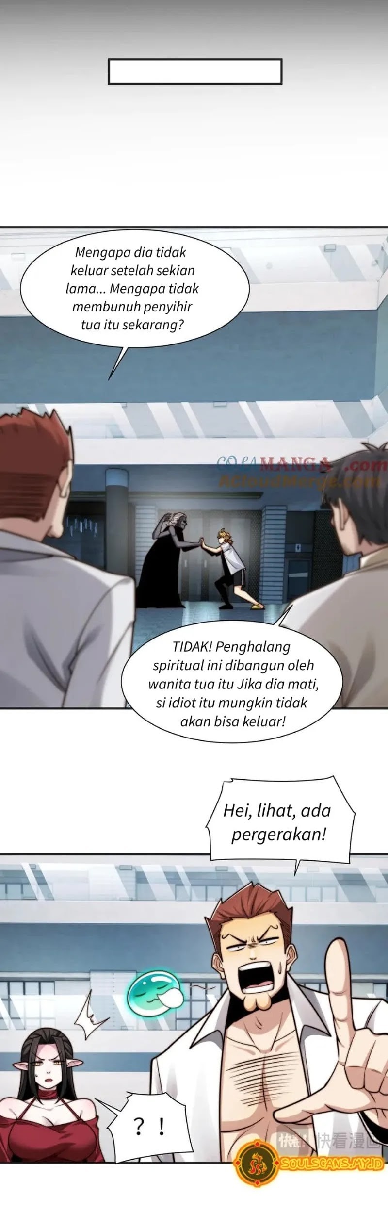 In the Face of Mental Illness Ghosts Are Nothing Chapter 110 Gambar 27