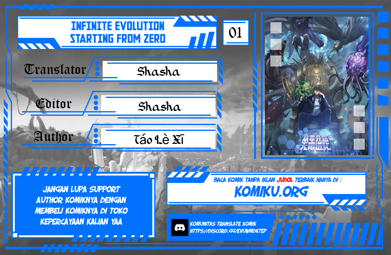Baca Komik Infinite Evolution Starting from Zero Chapter 1 Gambar 1