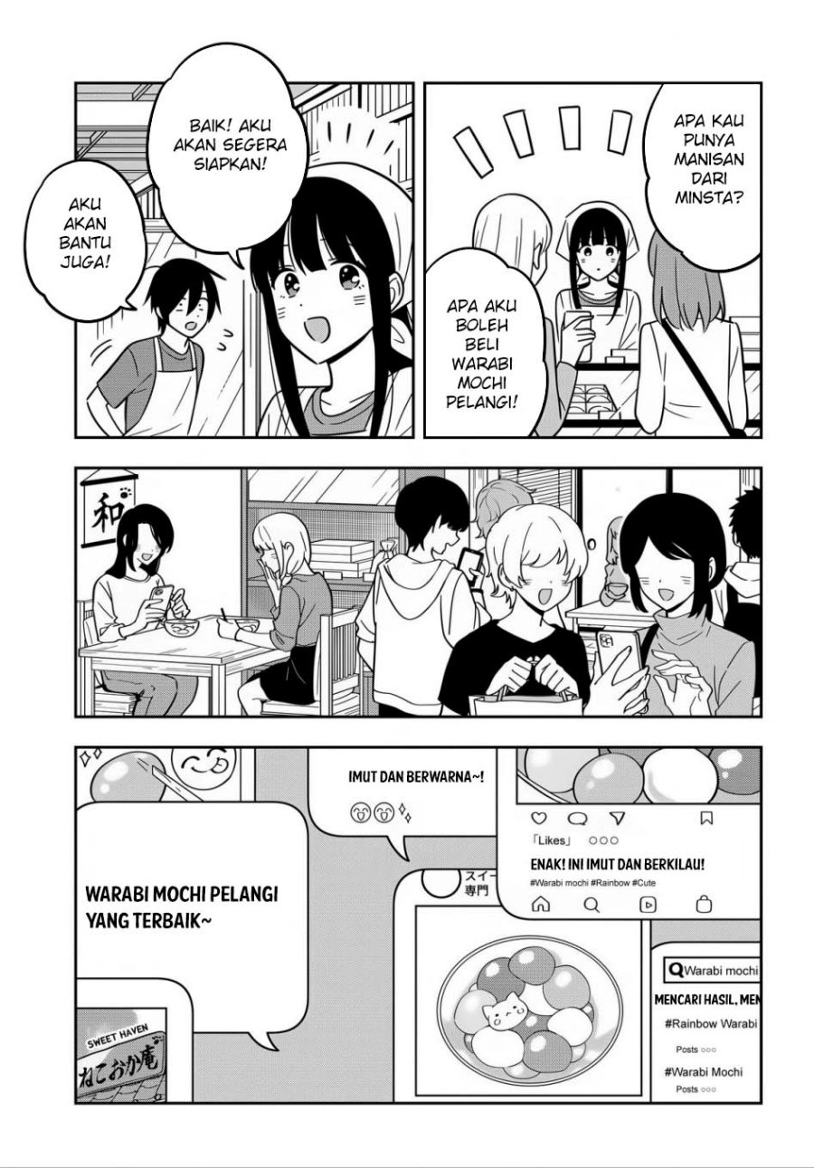 Inkya de Wotaku de Binbou Dakedo Bijin Ojou-sama ni Osaretemasu Chapter 13.2 Gambar 3