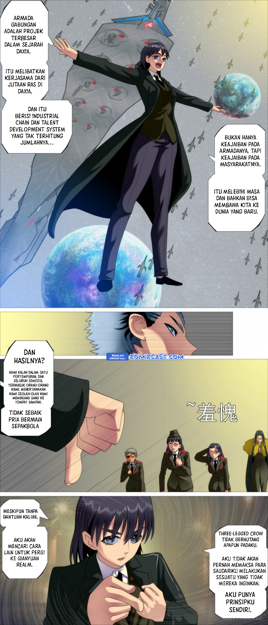 Iron Ladies Chapter 557 Gambar 9