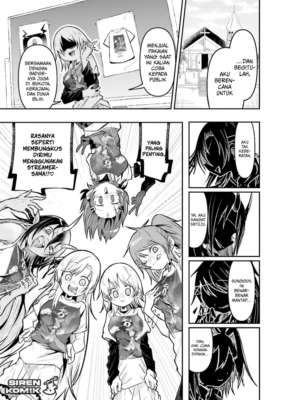 Isekai de Haishin Katsudou wo Shitara Tairyou no Yandere Shinja wo Umidashite Shimatta Ken Chapter 48 Gambar 3