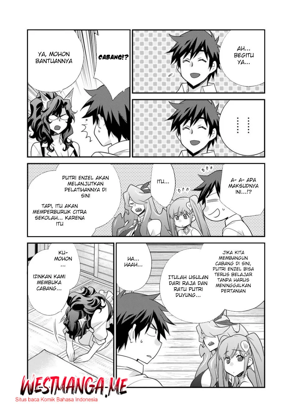 Isekai de Tochi o Katte Noujou o Tsukurou Chapter 64 Gambar 14