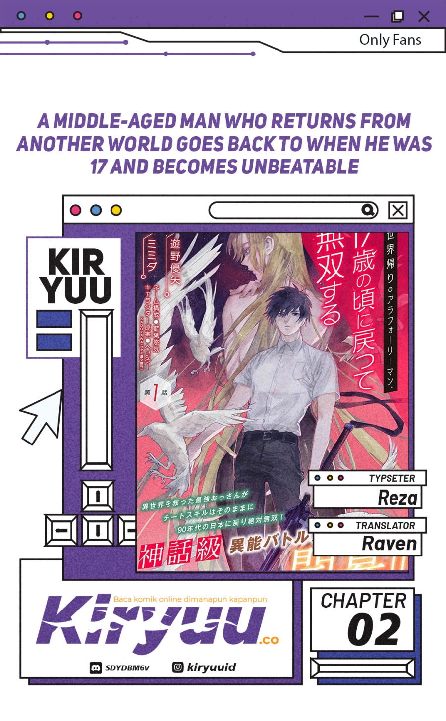 Baca Komik Isekai Kaeri no Arafour Riiman 17-sai no Koro ni Modotte Musou Suru Chapter 2 Gambar 1