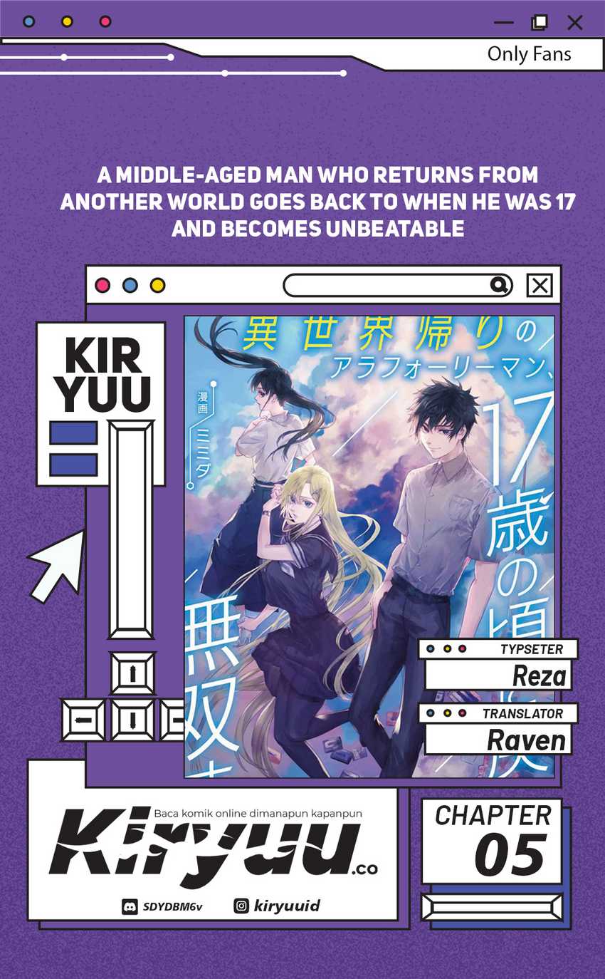 Baca Komik Isekai Kaeri no Arafour Riiman 17-sai no Koro ni Modotte Musou Suru Chapter 5 Gambar 1