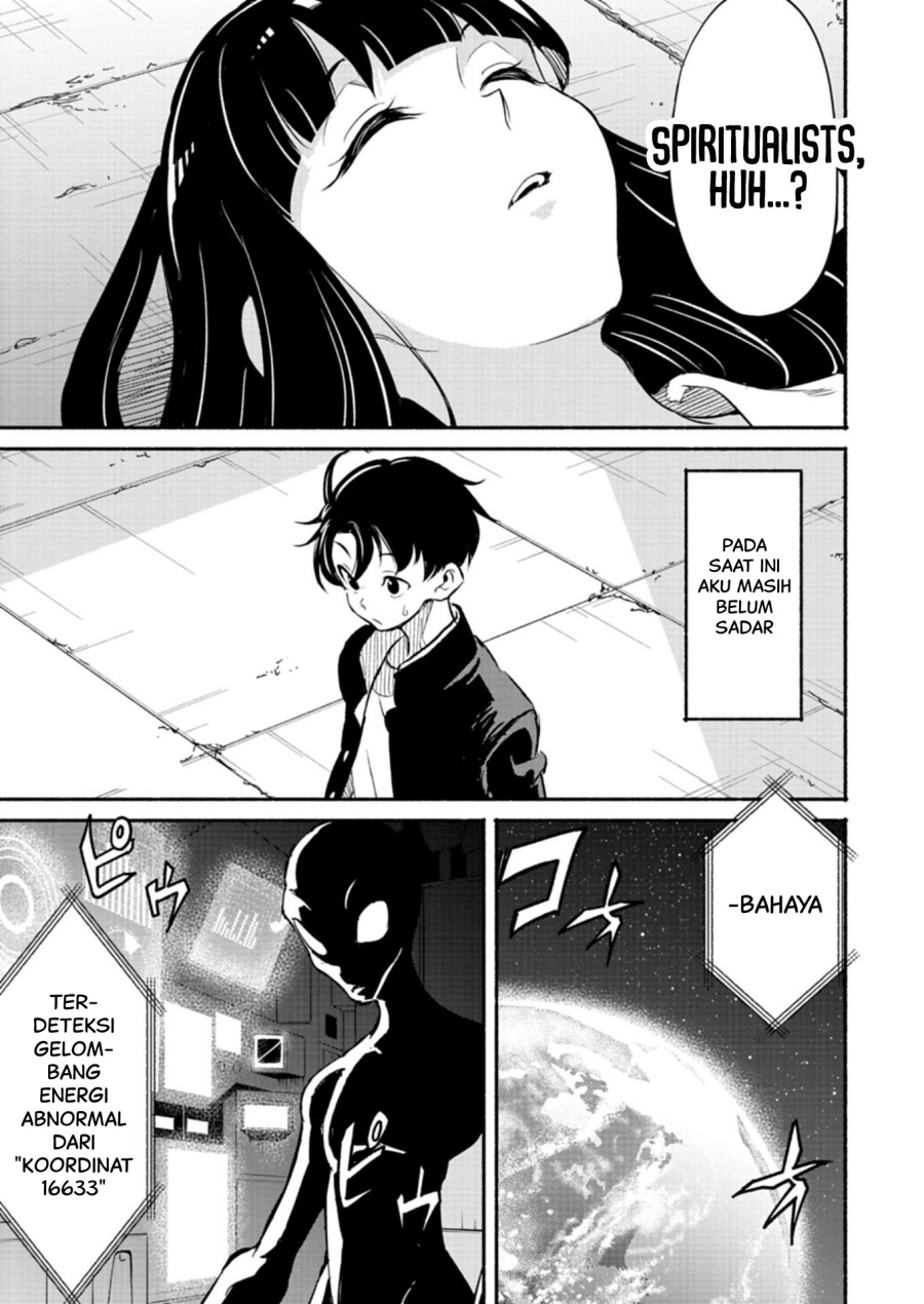 Isekai kara Kikan Shitara Chikyuu mo Kanari Fantajii Deshita. Ato, Makeheroin-domo Kocchi Minna Chapter 1 Gambar 49