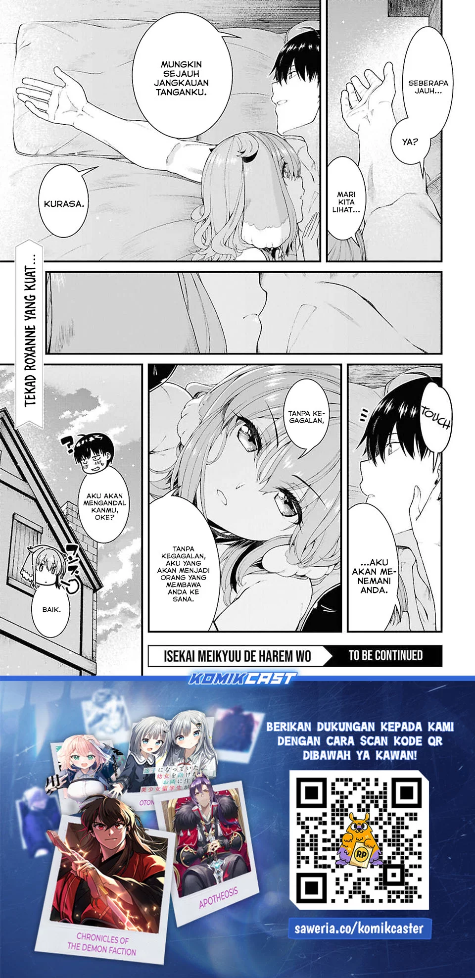 Isekai Meikyuu de Harem wo Chapter 100 Gambar 18