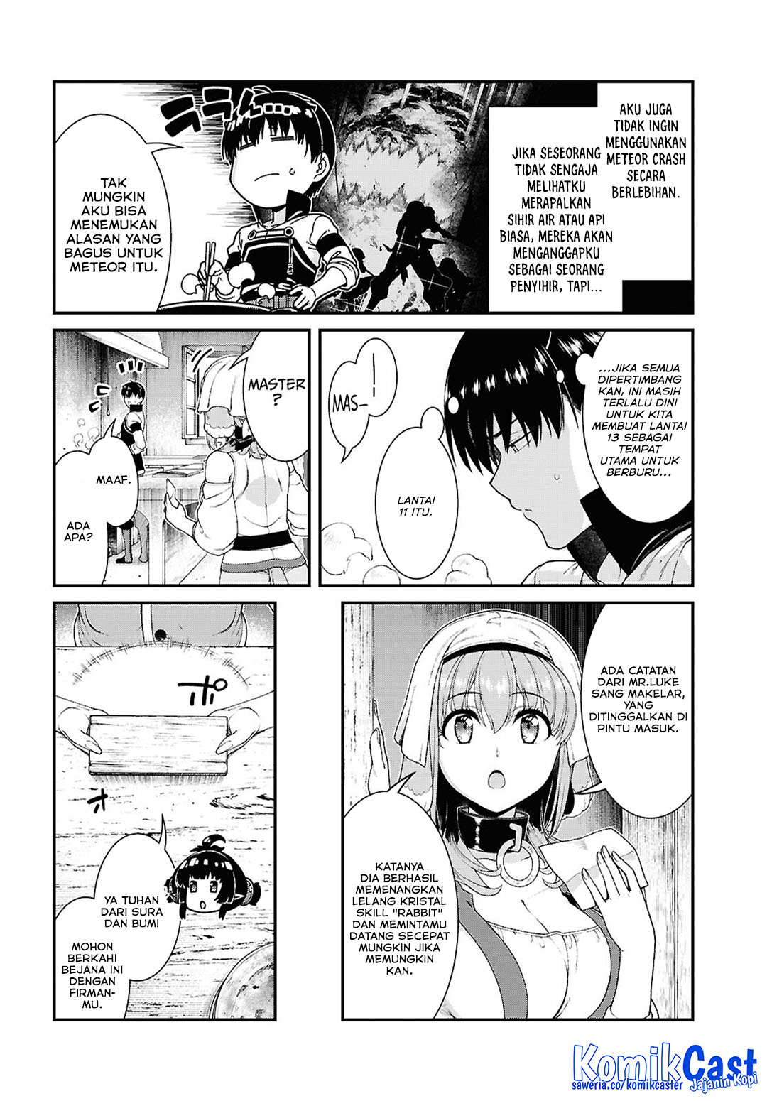 Baca Isekai Meikyuu de Harem wo Chapter 91 Gambar 2