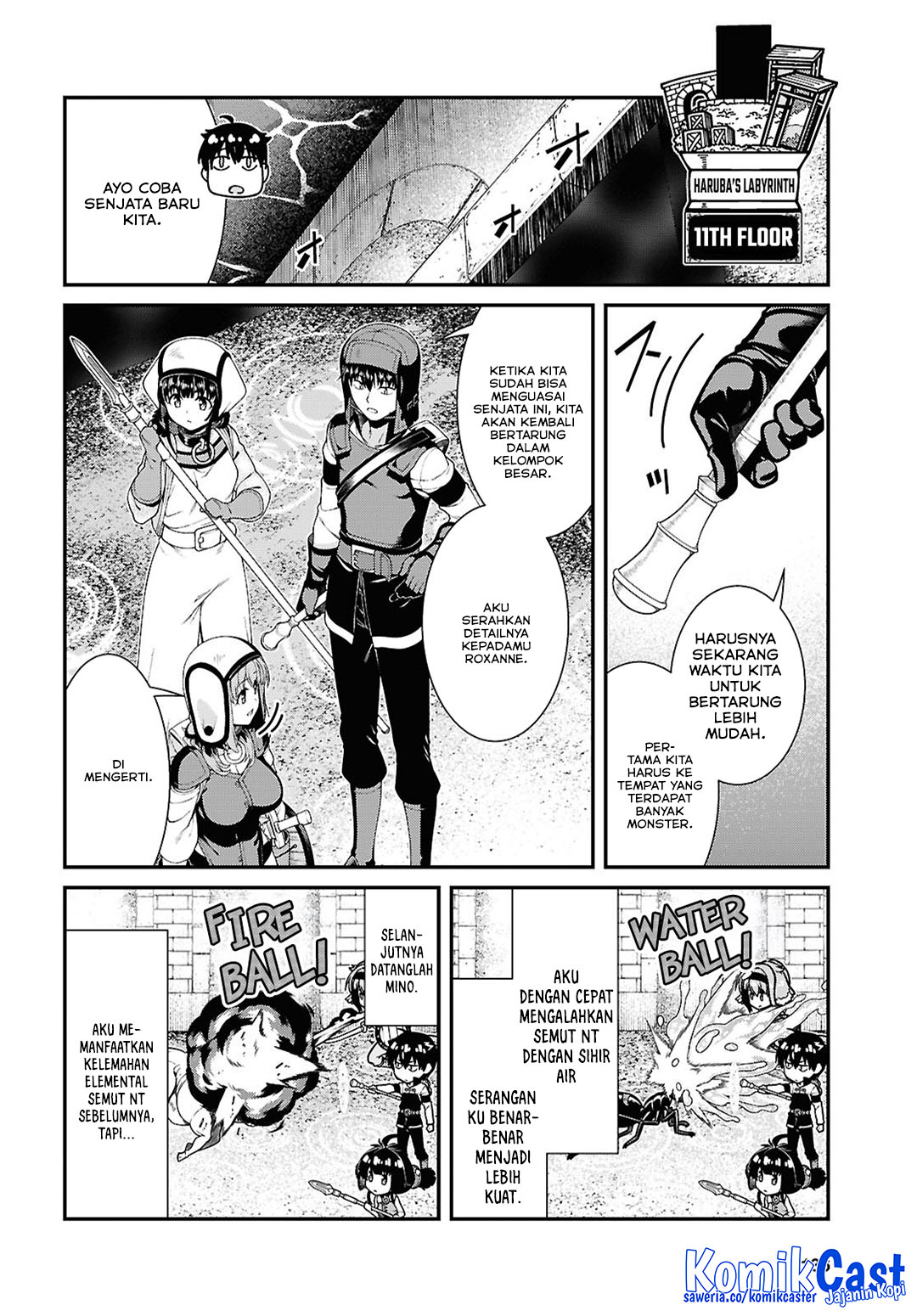 Baca  Isekai Meikyuu de Harem wo Chapter 93 Gambar 2