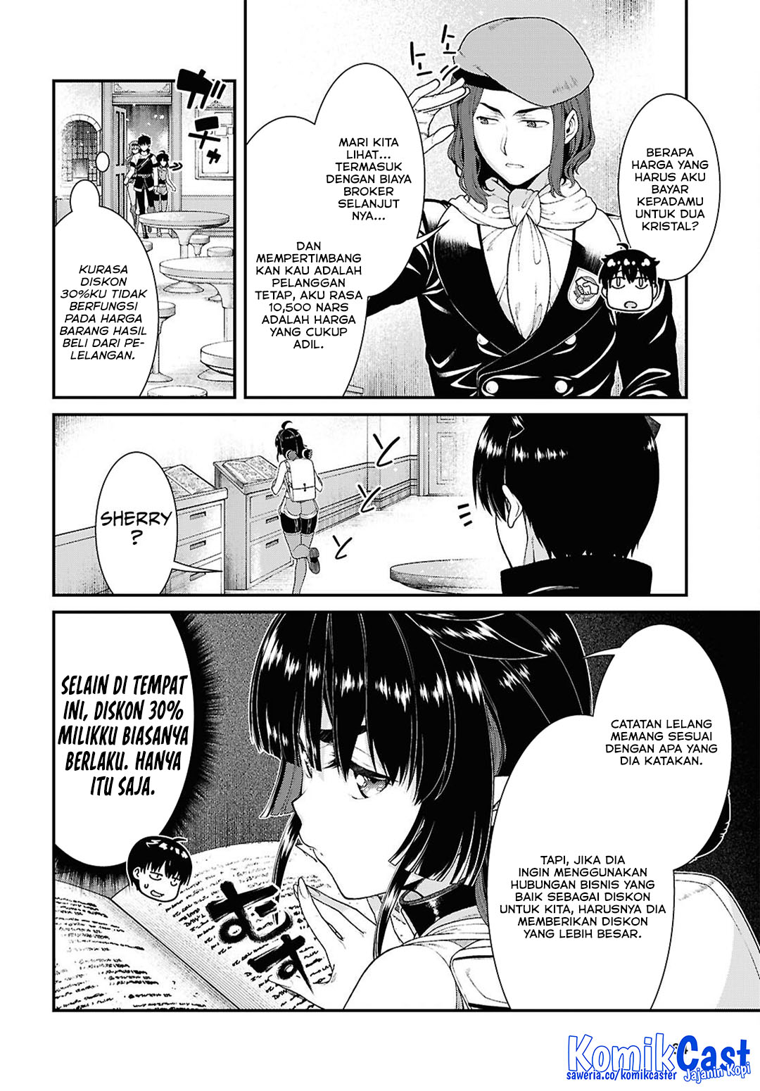 Baca  Isekai Meikyuu de Harem wo Chapter 94 Gambar 2