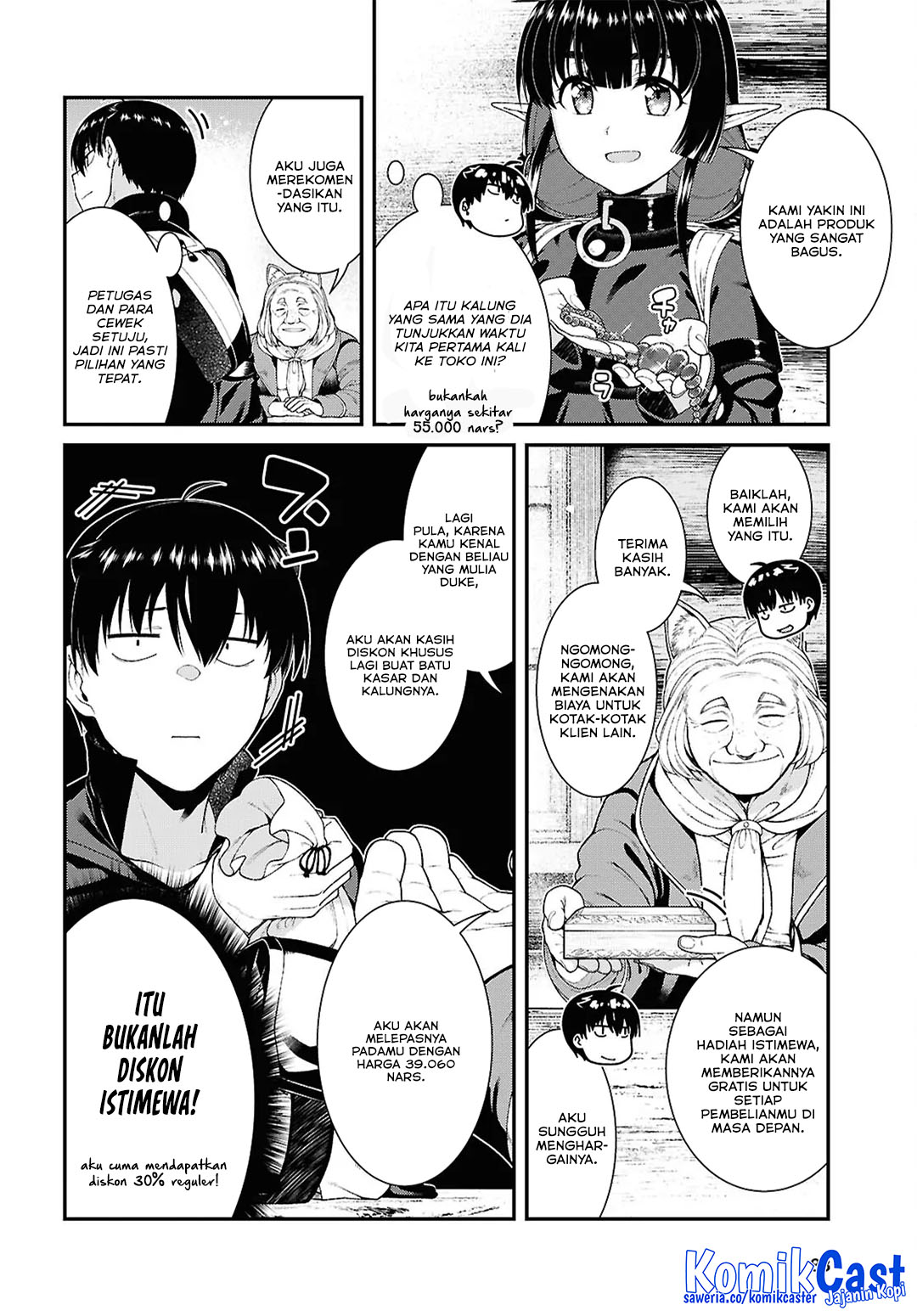 Baca  Isekai Meikyuu de Harem wo Chapter 98 Gambar 2