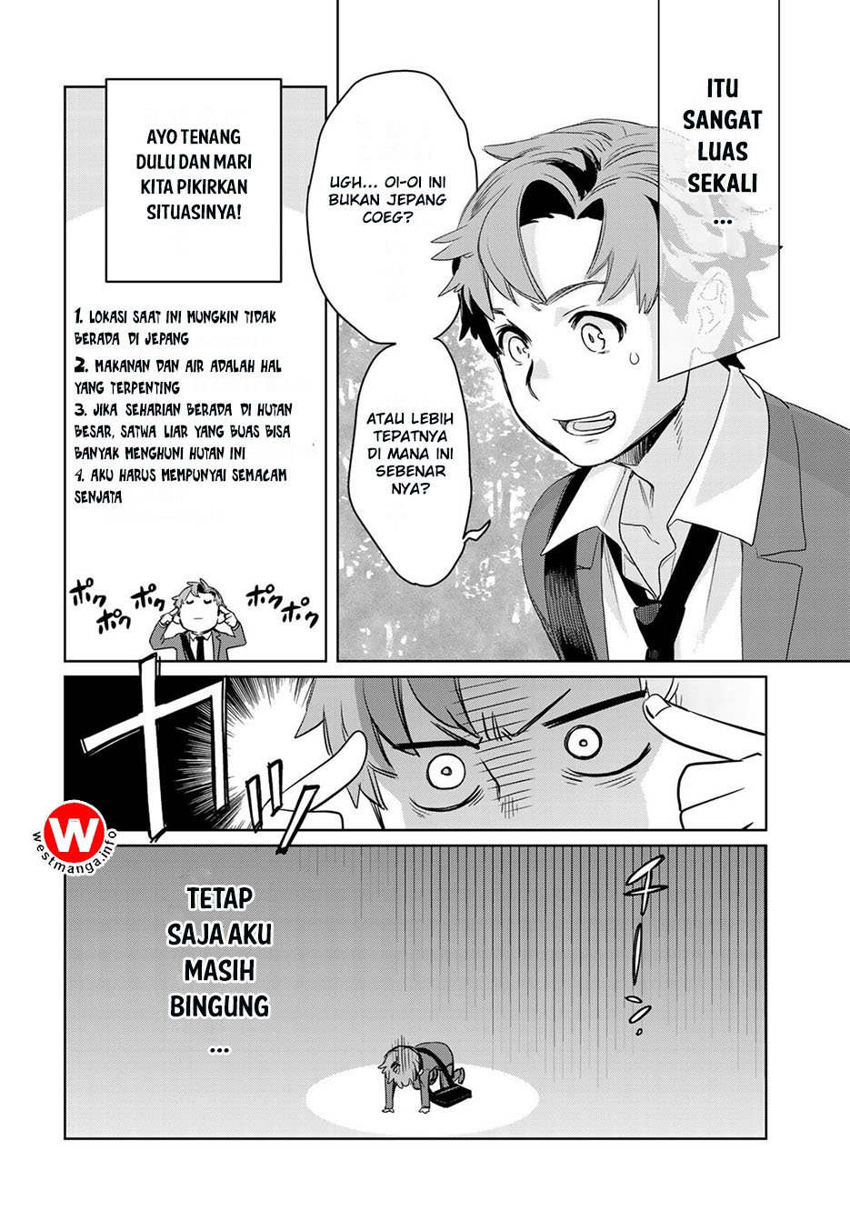 Isekai ni Kita Mitai dakedo Ikan Sureba Yoi no Darou Chapter 1 Gambar 13