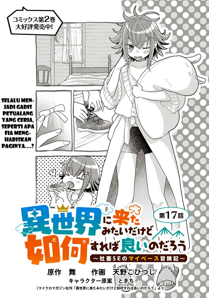 Isekai ni Kita Mitai dakedo Ikan Sureba Yoi no Darou Chapter 17 Gambar 3