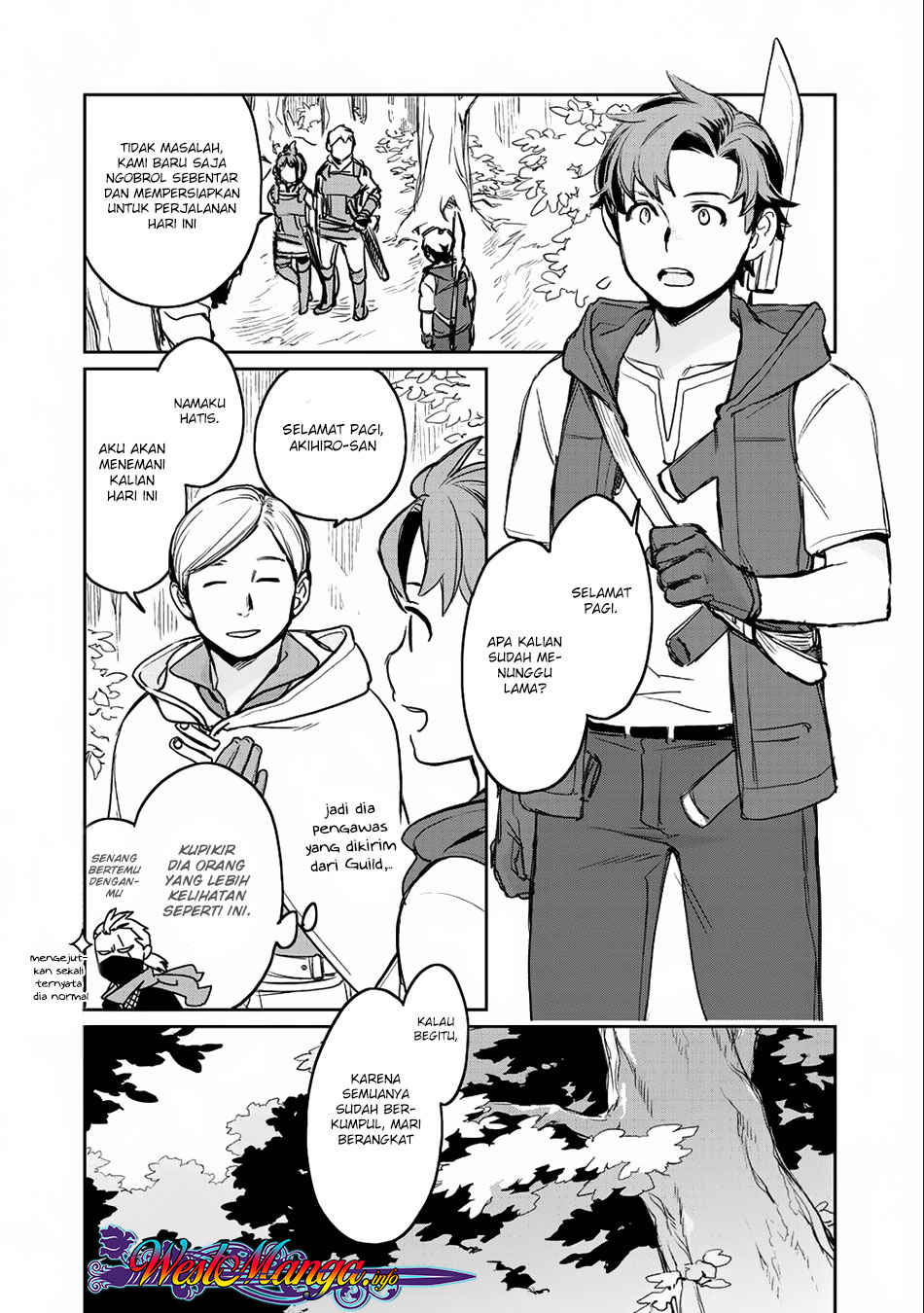 Isekai ni Kita Mitai dakedo Ikan Sureba Yoi no Darou Chapter 7 Gambar 9