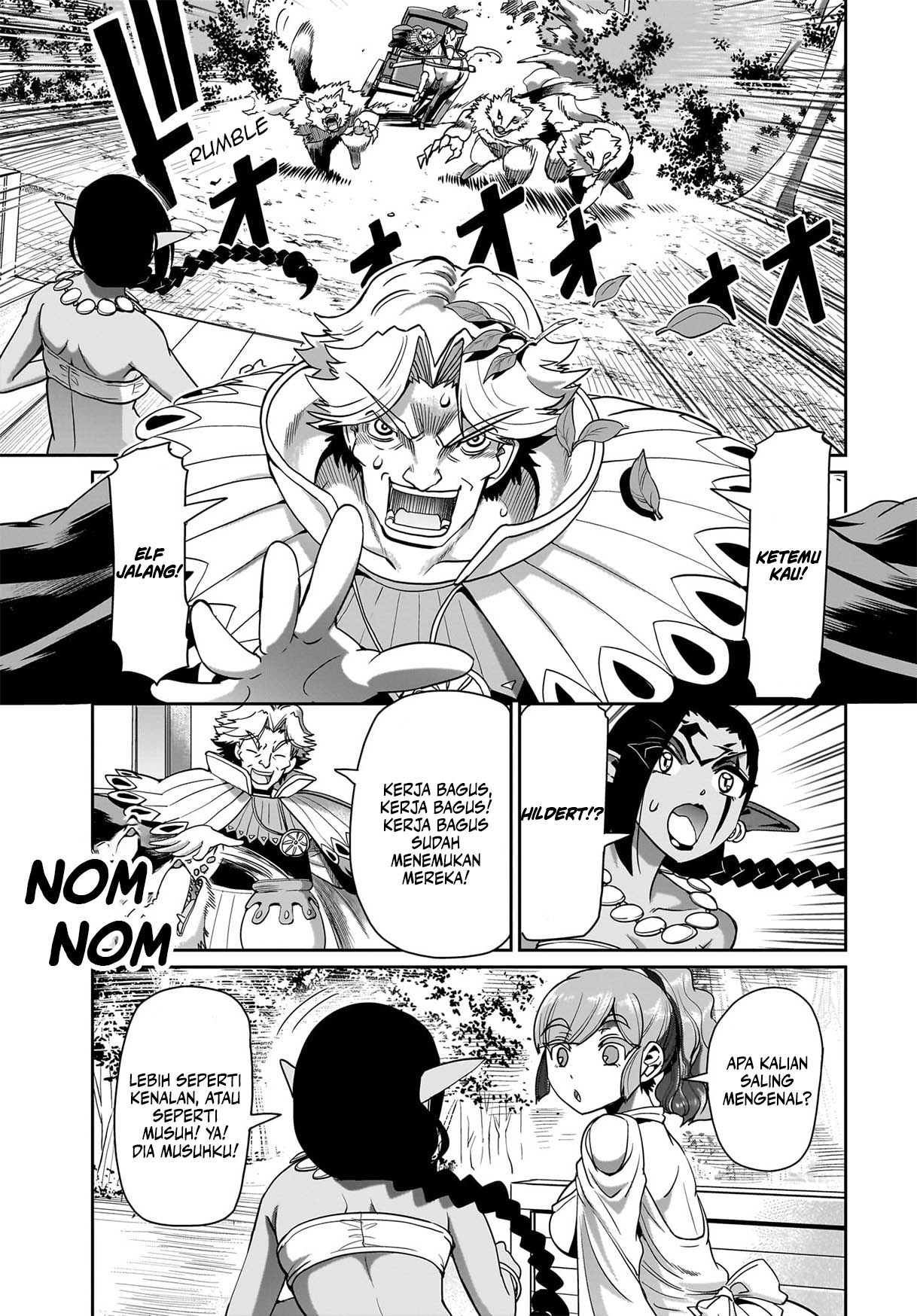 Isekai Shoukan Oji-san no Juumusou Life – Sabage Suki Salaryman wa Kaisha Owari ni Isekai e Chokki suru Chapter 31 Gambar 3