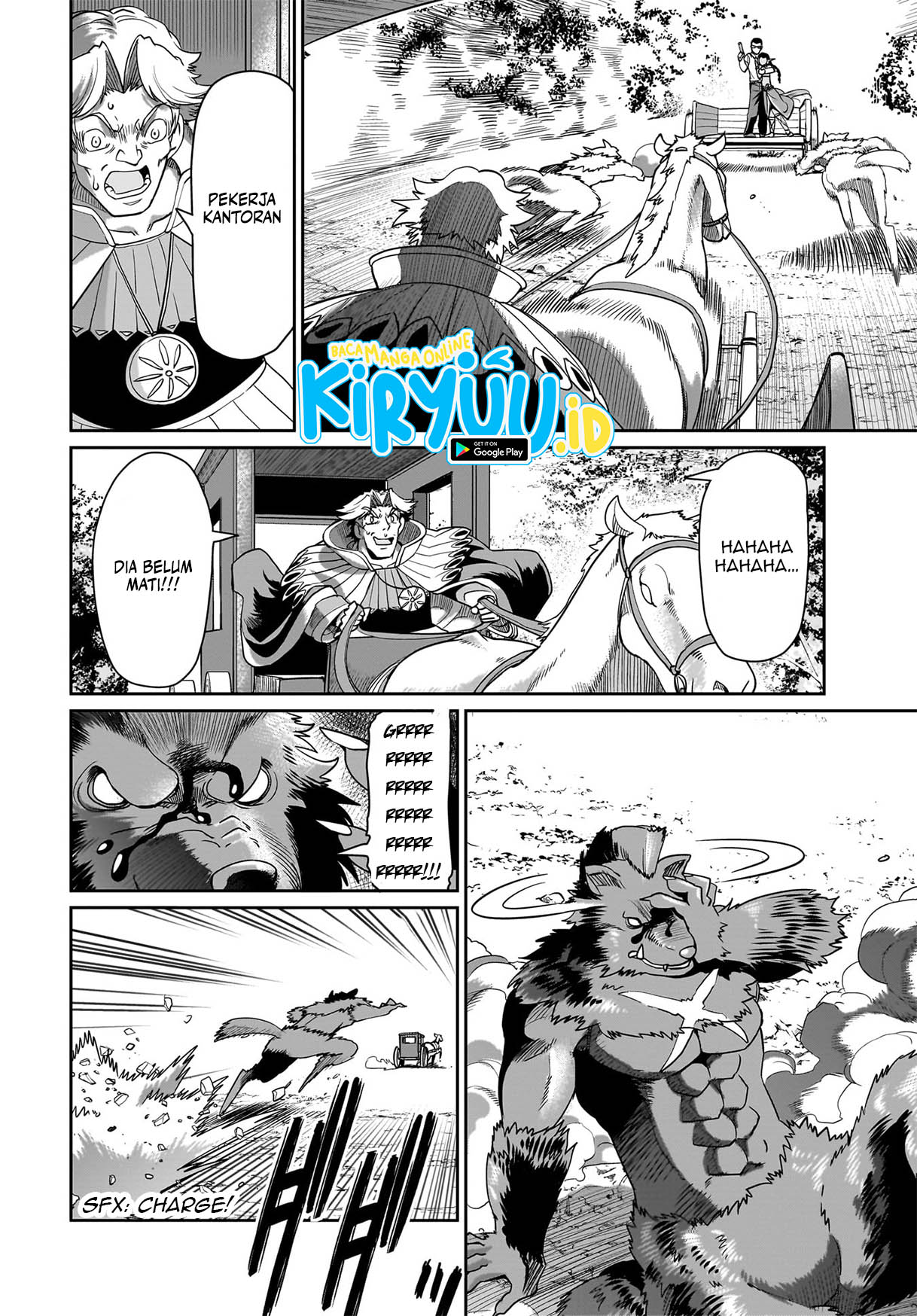 Baca Isekai Shoukan Oji-san no Juumusou Life – Sabage Suki Salaryman wa Kaisha Owari ni Isekai e Chokki suru Chapter 32 Gambar 2