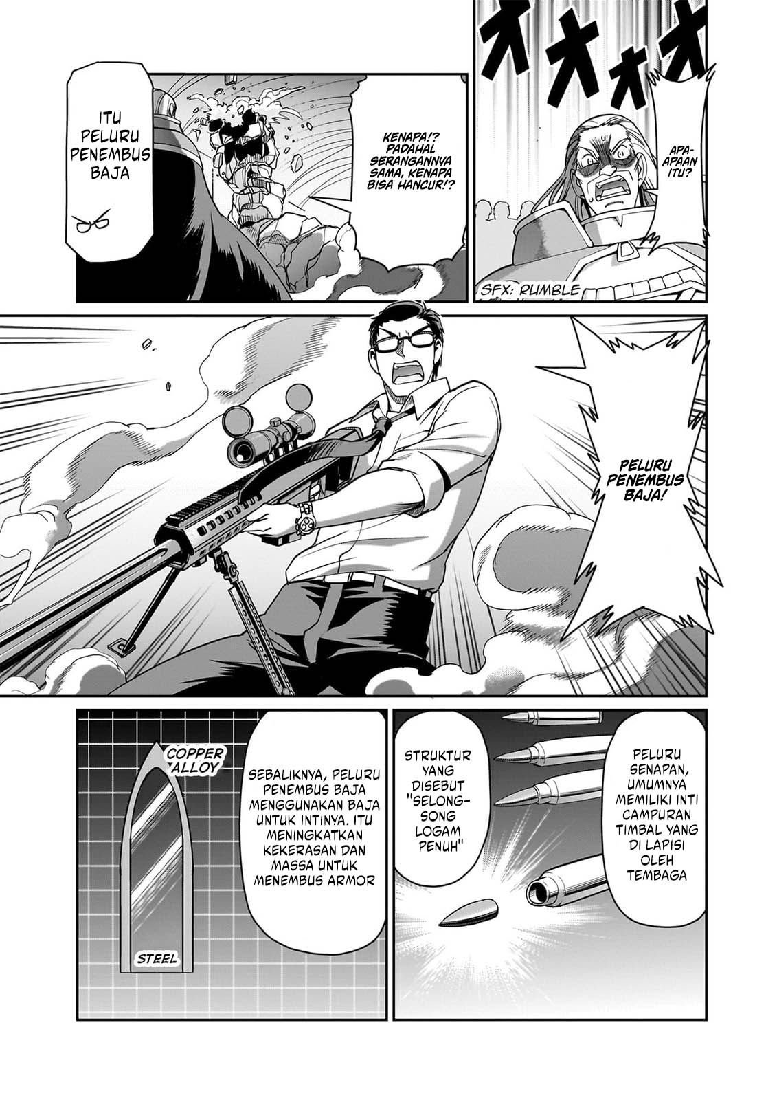 Isekai Shoukan Oji-san no Juumusou Life – Sabage Suki Salaryman wa Kaisha Owari ni Isekai e Chokki suru Chapter 39 Gambar 14