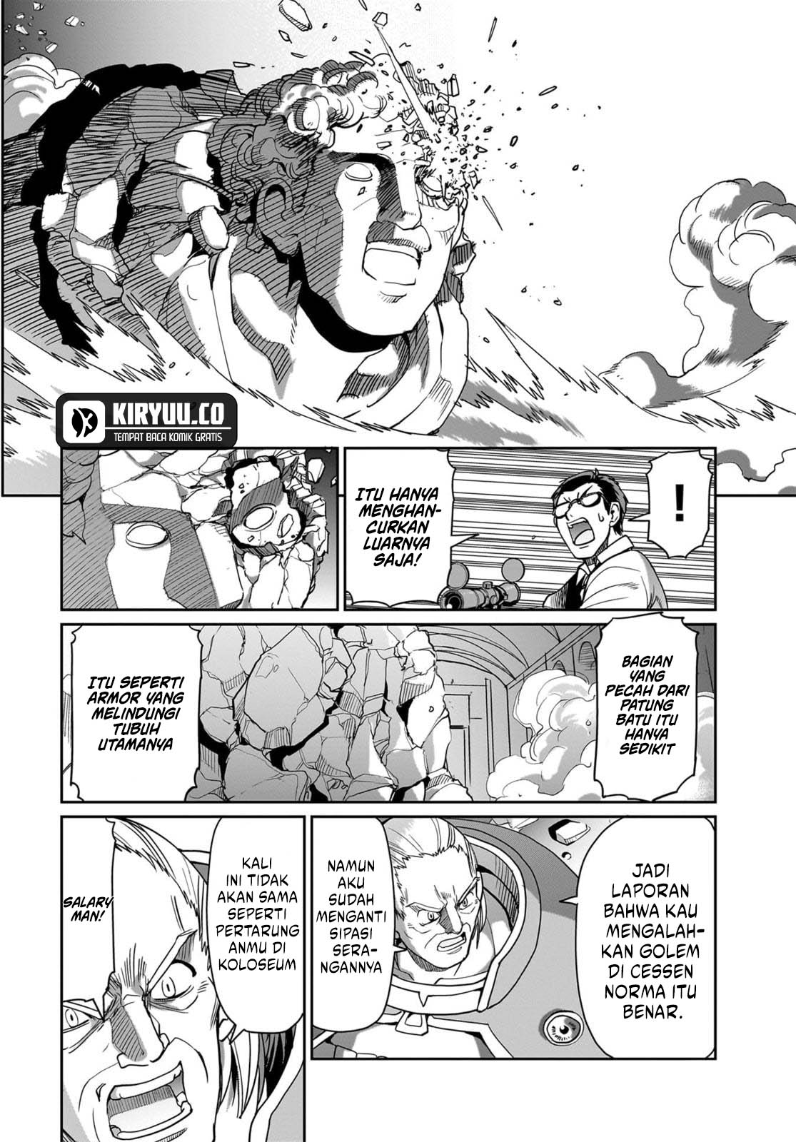Isekai Shoukan Oji-san no Juumusou Life – Sabage Suki Salaryman wa Kaisha Owari ni Isekai e Chokki suru Chapter 39 Gambar 9