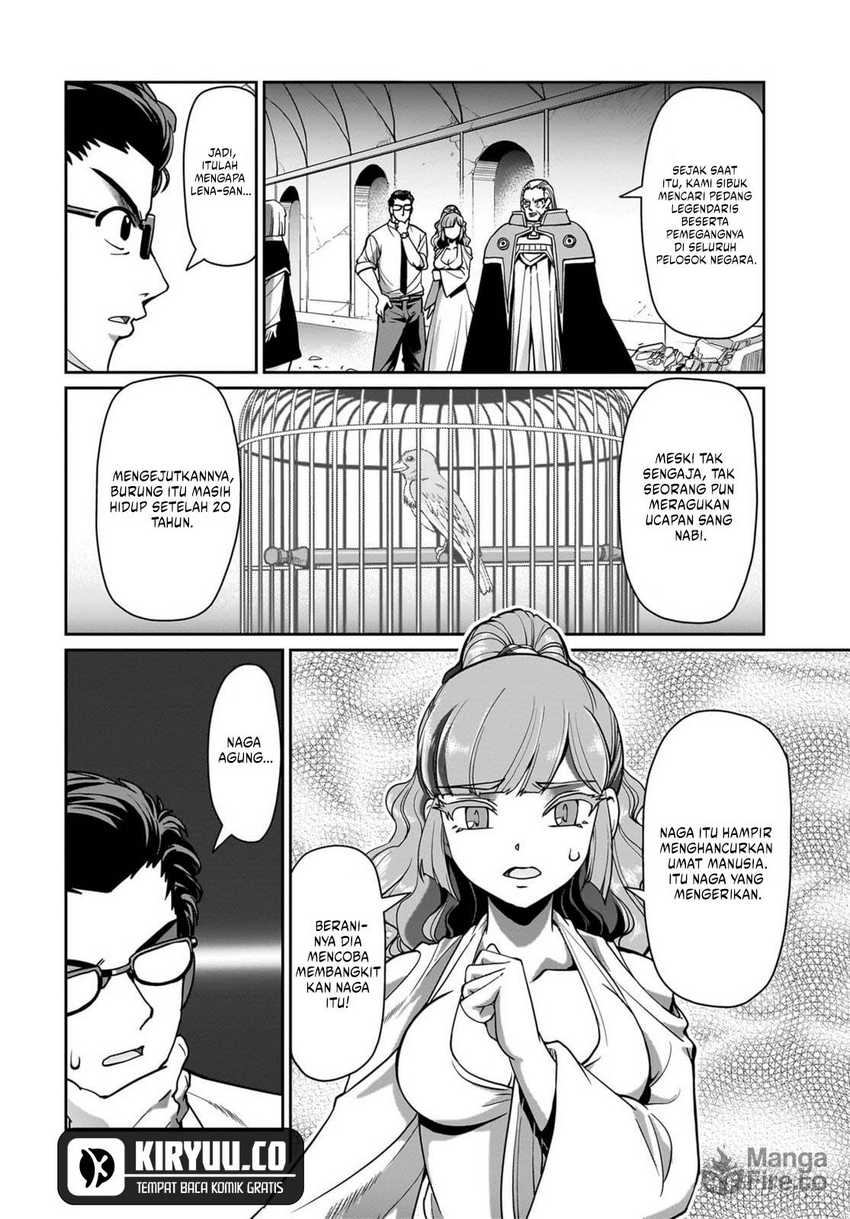 Isekai Shoukan Oji-san no Juumusou Life – Sabage Suki Salaryman wa Kaisha Owari ni Isekai e Chokki suru Chapter 43 Gambar 9