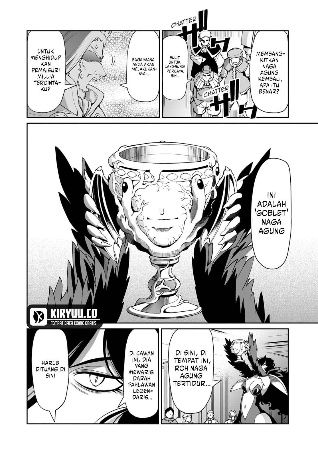 Isekai Shoukan Oji-san no Juumusou Life – Sabage Suki Salaryman wa Kaisha Owari ni Isekai e Chokki suru Chapter 47 Gambar 6