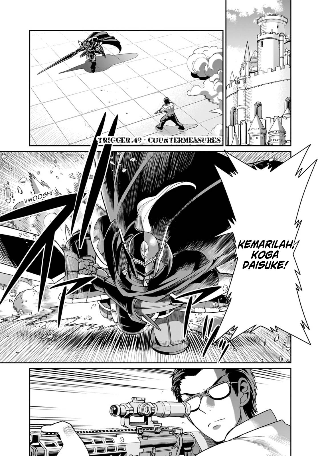 Baca Komik Isekai Shoukan Oji-san no Juumusou Life – Sabage Suki Salaryman wa Kaisha Owari ni Isekai e Chokki suru Chapter 49 Gambar 1