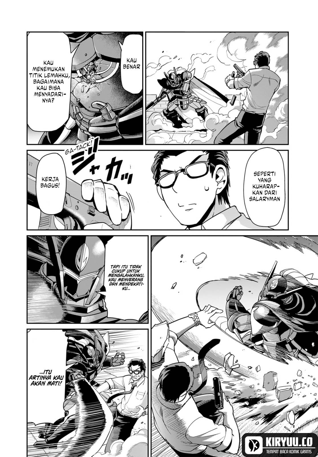 Isekai Shoukan Oji-san no Juumusou Life – Sabage Suki Salaryman wa Kaisha Owari ni Isekai e Chokki suru Chapter 49 Gambar 12