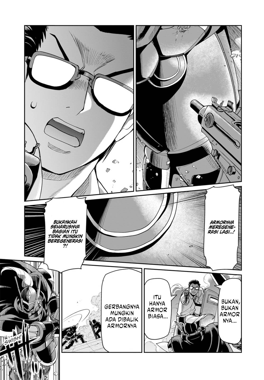 Isekai Shoukan Oji-san no Juumusou Life – Sabage Suki Salaryman wa Kaisha Owari ni Isekai e Chokki suru Chapter 50 Gambar 13