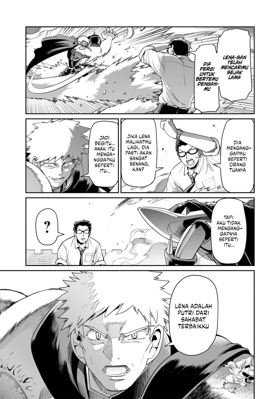 Isekai Shoukan Oji-san no Juumusou Life – Sabage Suki Salaryman wa Kaisha Owari ni Isekai e Chokki suru Chapter 52 Gambar 4