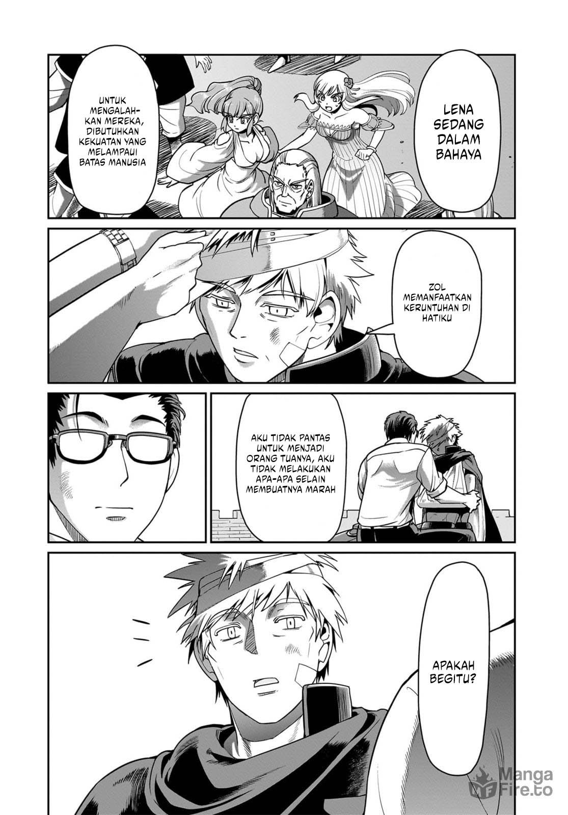 Isekai Shoukan Oji-san no Juumusou Life – Sabage Suki Salaryman wa Kaisha Owari ni Isekai e Chokki suru Chapter 53 Gambar 4