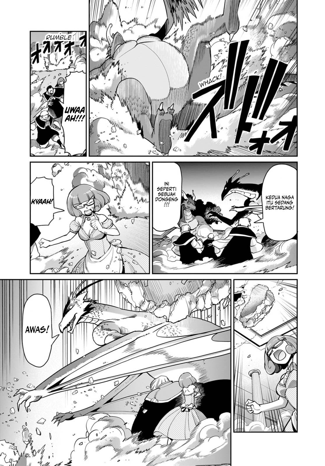 Isekai Shoukan Oji-san no Juumusou Life – Sabage Suki Salaryman wa Kaisha Owari ni Isekai e Chokki suru Chapter 56 Gambar 15