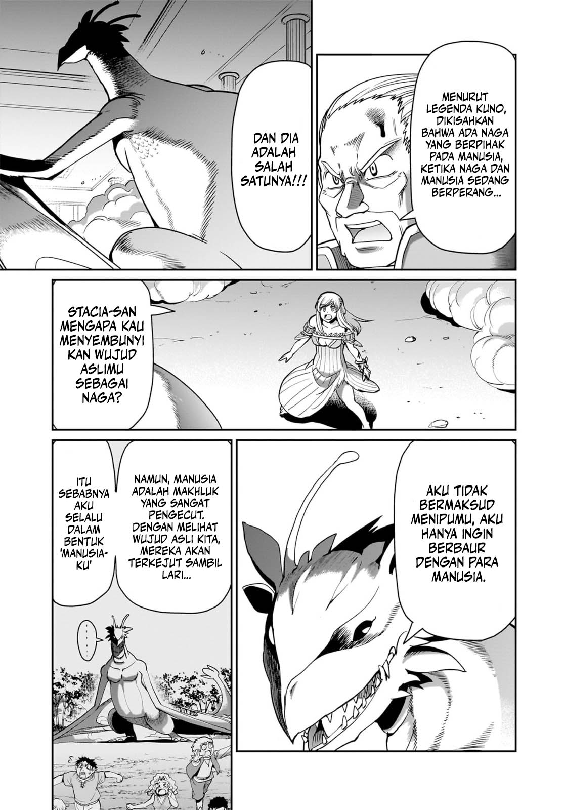 Isekai Shoukan Oji-san no Juumusou Life – Sabage Suki Salaryman wa Kaisha Owari ni Isekai e Chokki suru Chapter 56 Gambar 3