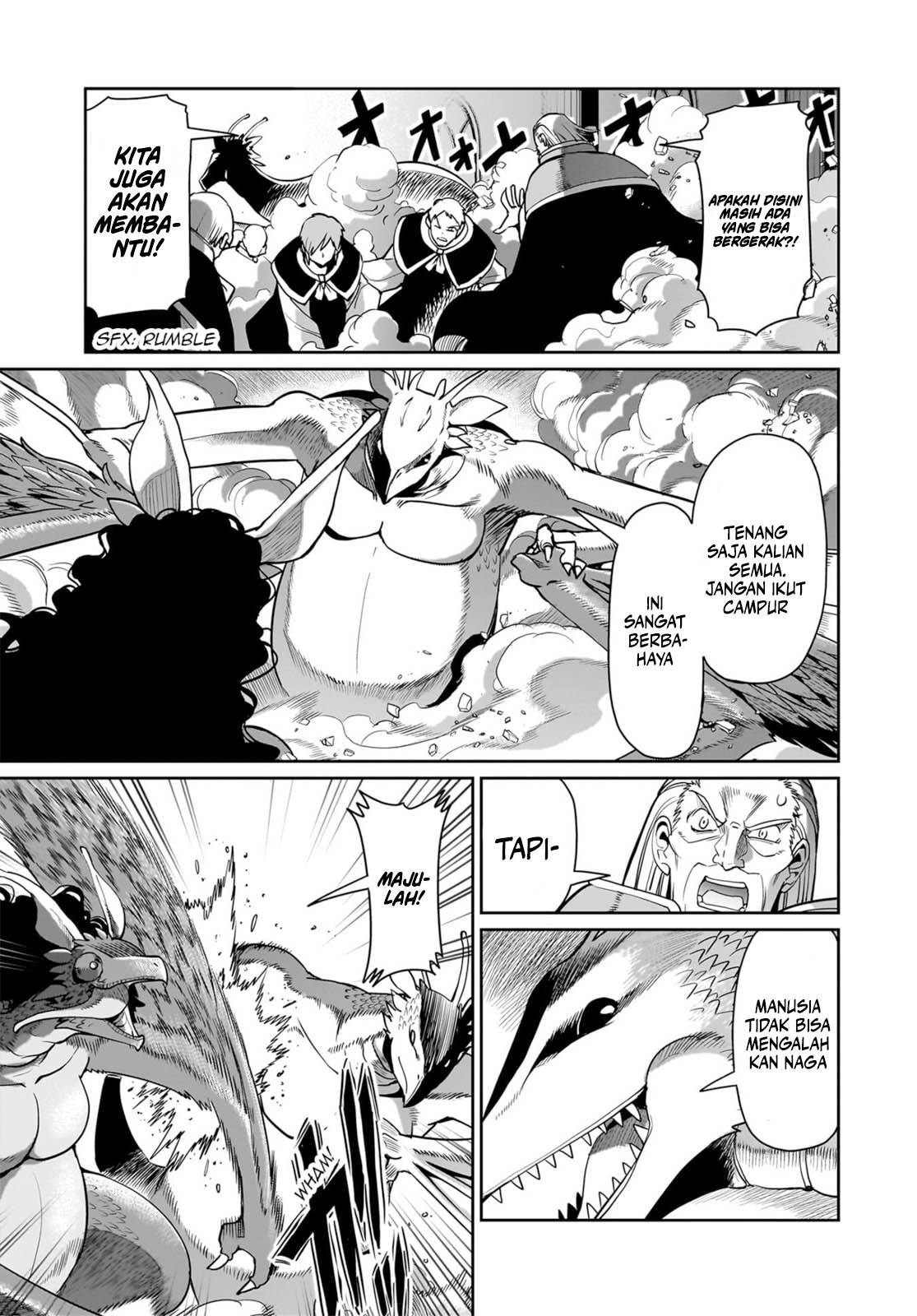 Isekai Shoukan Oji-san no Juumusou Life – Sabage Suki Salaryman wa Kaisha Owari ni Isekai e Chokki suru Chapter 56 Gambar 7