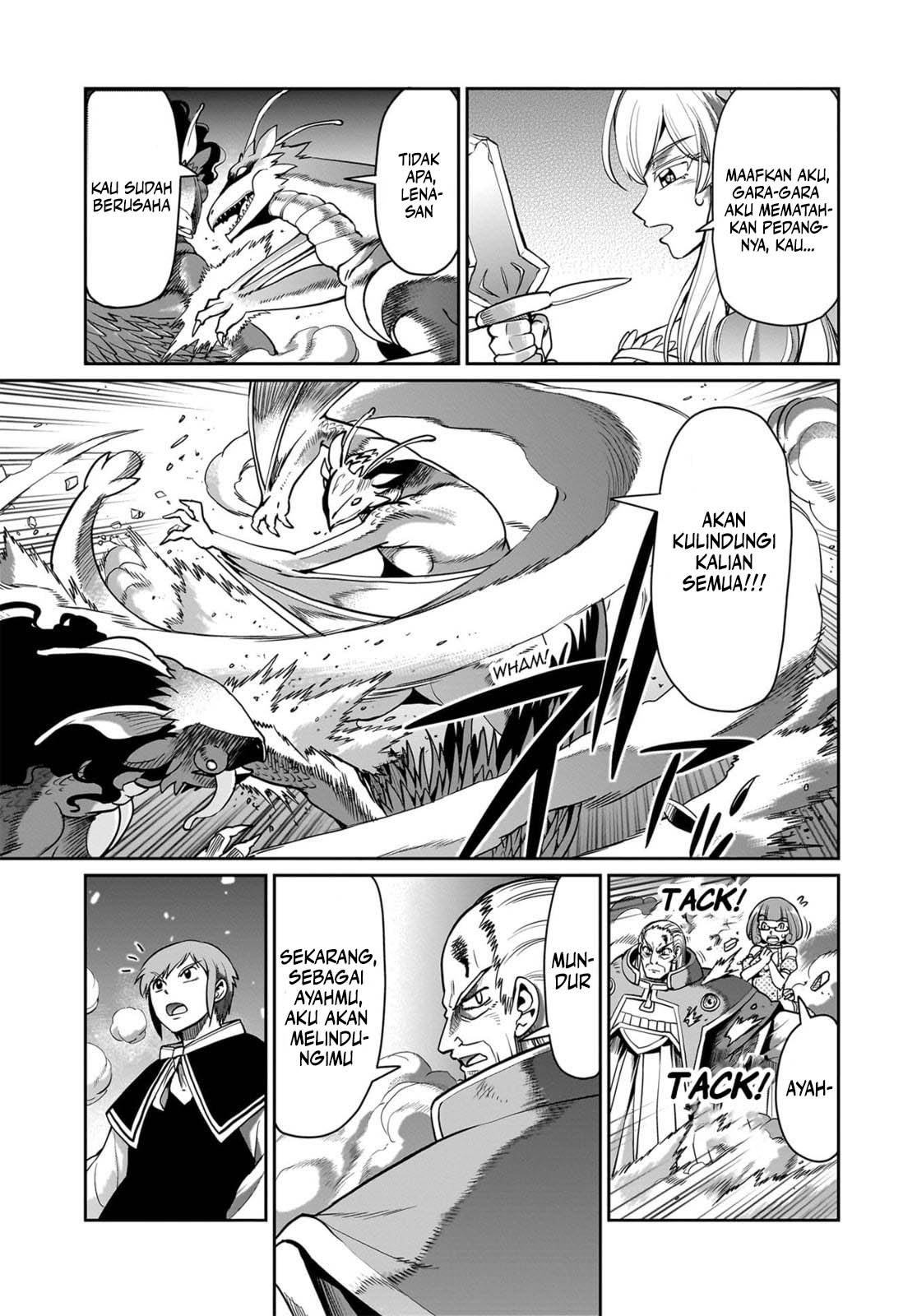 Isekai Shoukan Oji-san no Juumusou Life – Sabage Suki Salaryman wa Kaisha Owari ni Isekai e Chokki suru Chapter 56 Gambar 9