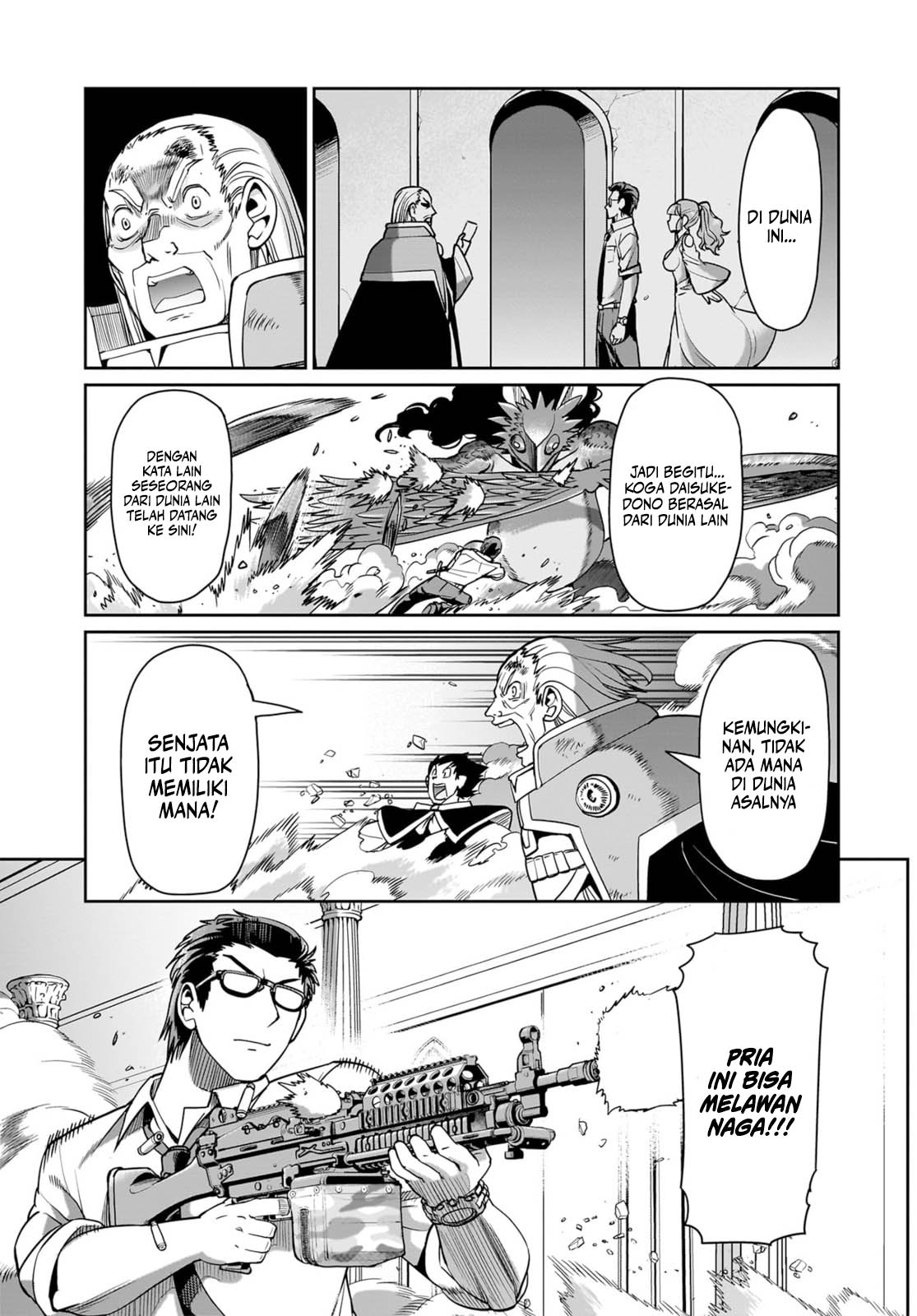 Isekai Shoukan Oji-san no Juumusou Life – Sabage Suki Salaryman wa Kaisha Owari ni Isekai e Chokki suru Chapter 57 Gambar 13