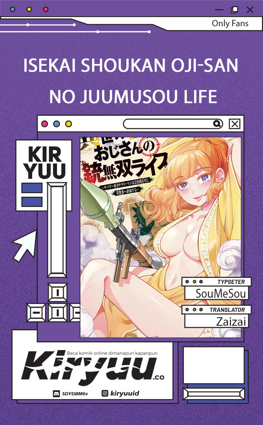 Baca Komik Isekai Shoukan Oji-san no Juumusou Life – Sabage Suki Salaryman wa Kaisha Owari ni Isekai e Chokki suru Chapter 58 Gambar 1