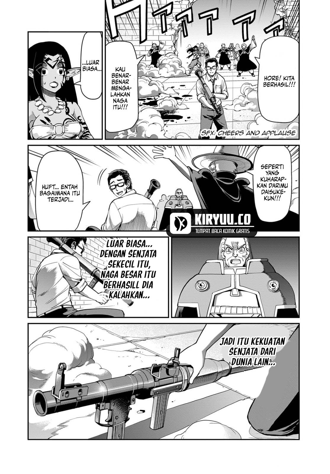 Isekai Shoukan Oji-san no Juumusou Life – Sabage Suki Salaryman wa Kaisha Owari ni Isekai e Chokki suru Chapter 60 Gambar 17