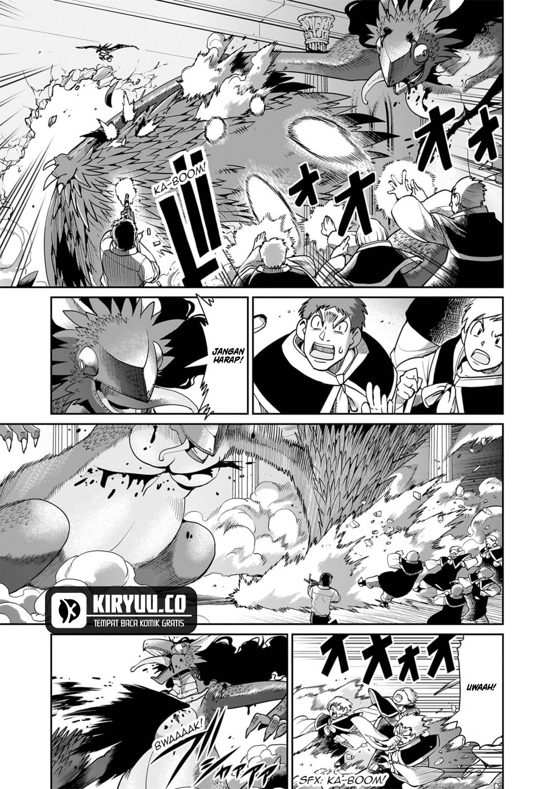 Isekai Shoukan Oji-san no Juumusou Life – Sabage Suki Salaryman wa Kaisha Owari ni Isekai e Chokki suru Chapter 60 Gambar 3