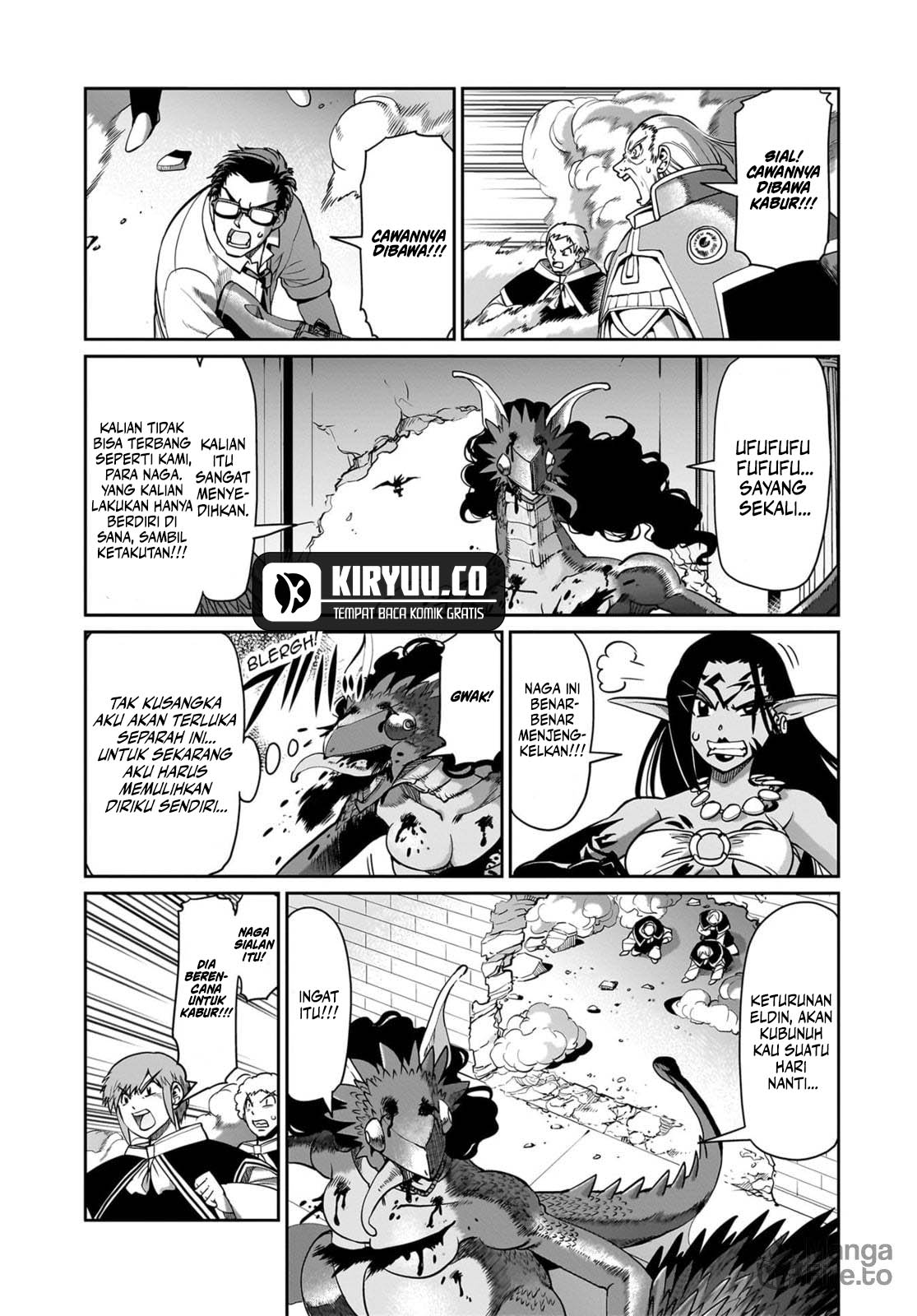 Isekai Shoukan Oji-san no Juumusou Life – Sabage Suki Salaryman wa Kaisha Owari ni Isekai e Chokki suru Chapter 60 Gambar 5