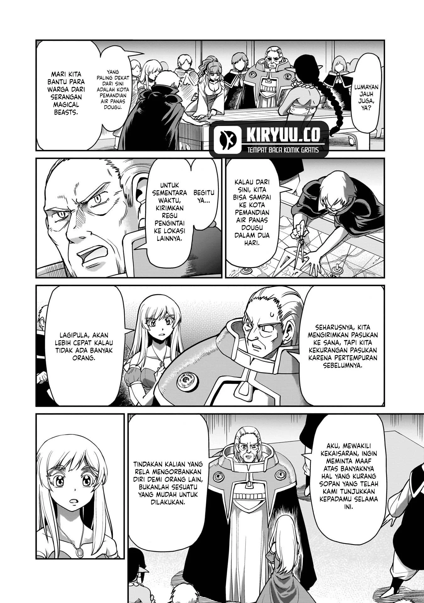 Isekai Shoukan Oji-san no Juumusou Life – Sabage Suki Salaryman wa Kaisha Owari ni Isekai e Chokki suru Chapter 63 Gambar 4