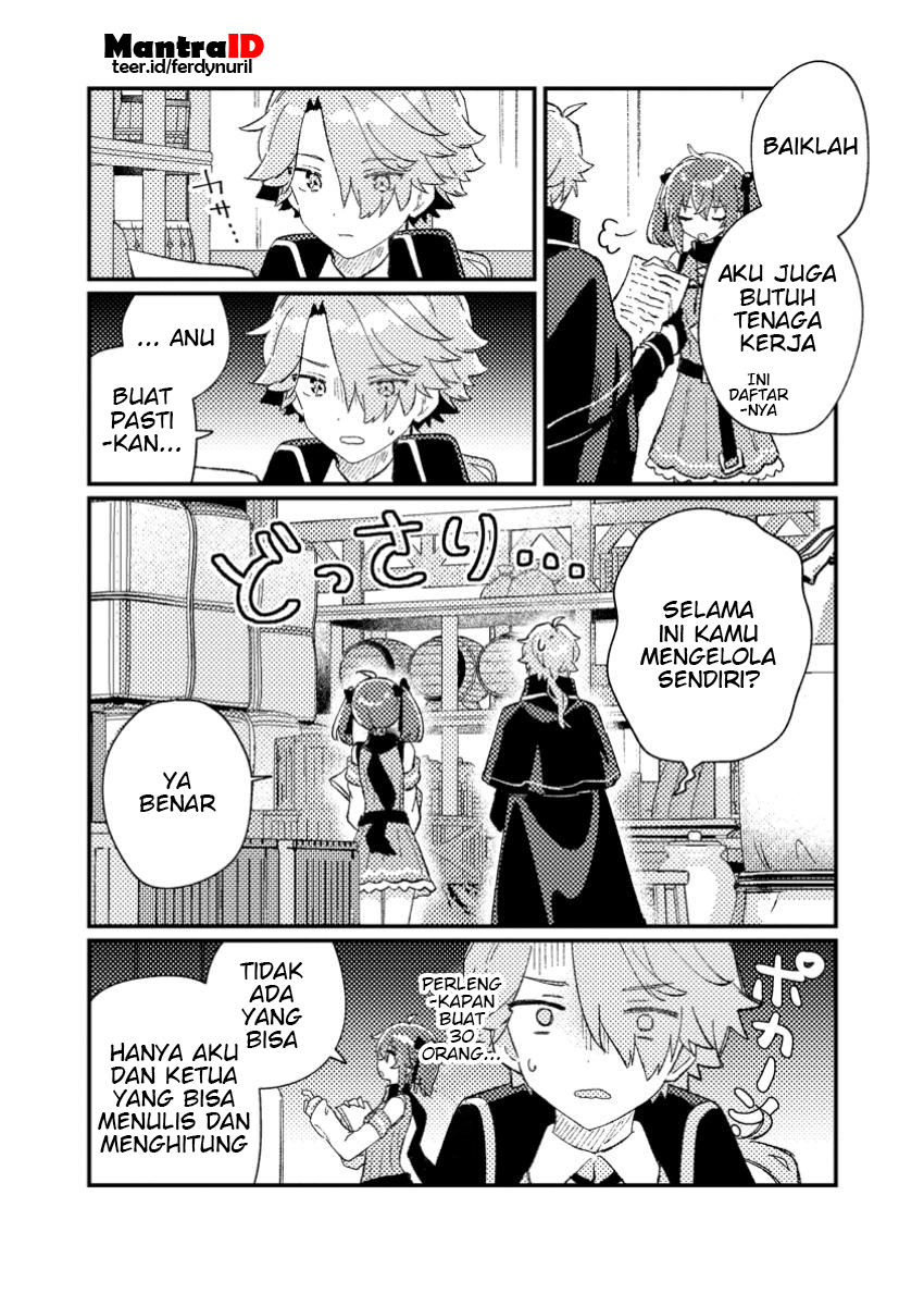 Baca Komik Isekai Shounin Skill wo Kushi Shite, Yuuyuu Jiteki na Okanemochi Slow Life wo Okurimasu Chapter 2.3 Gambar 1