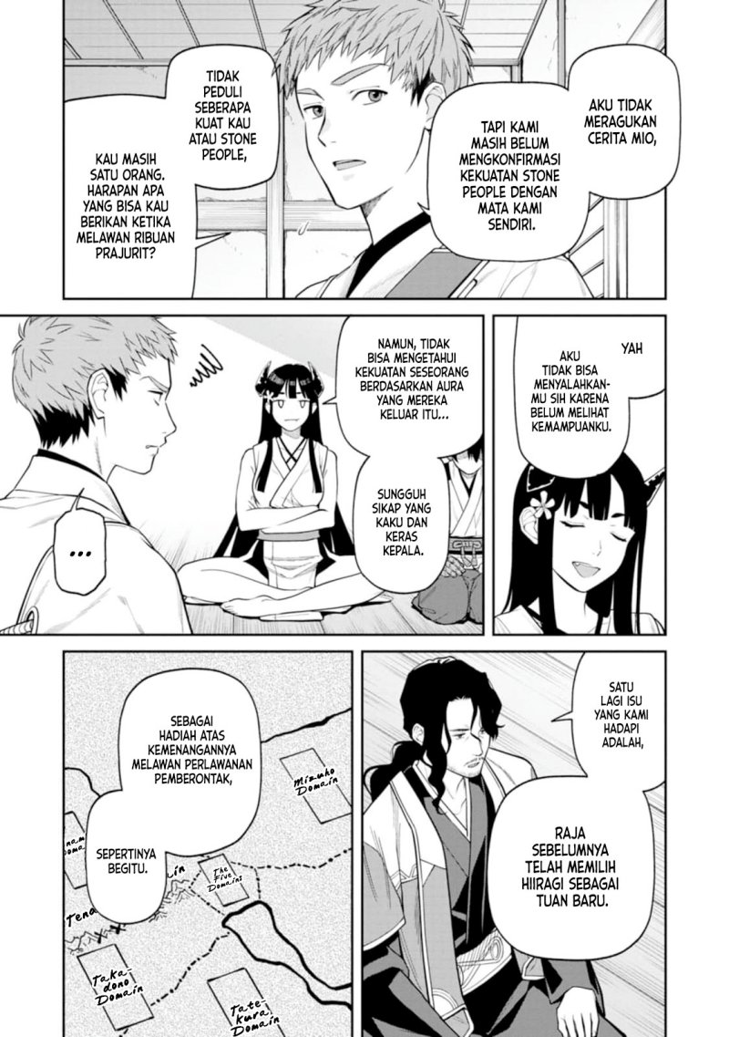 Ishigami Senki Chapter 9.1 Gambar 34