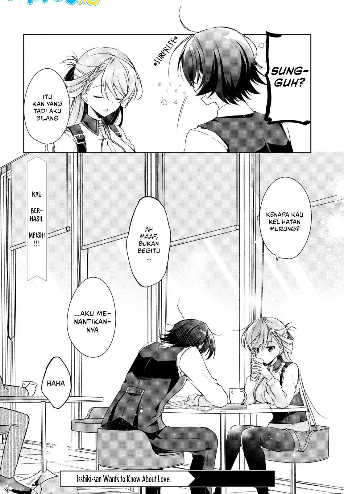 Isshiki-san wa Koi wo Shiritai Chapter 15 Gambar 24