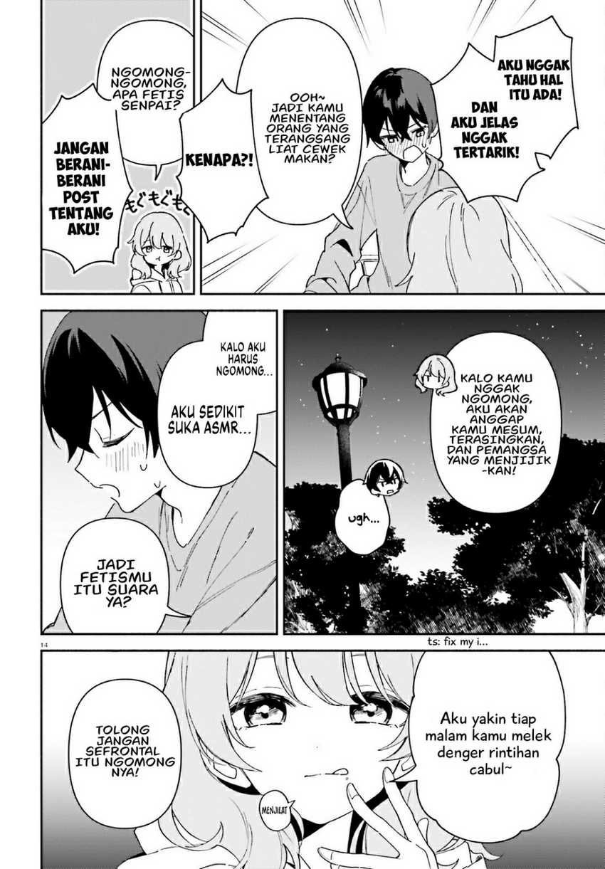 “Issho ni Netaindesu yo Ne, Senpai?” to Amaku Sasayakarete Kon’ya mo Nemurenai Chapter 1 Gambar 13