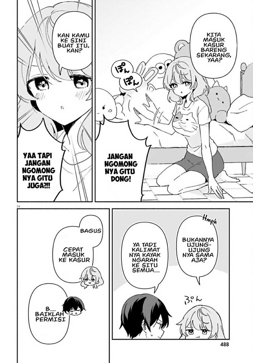 “Issho ni Netaindesu yo Ne, Senpai?” to Amaku Sasayakarete Kon’ya mo Nemurenai Chapter 1 Gambar 23