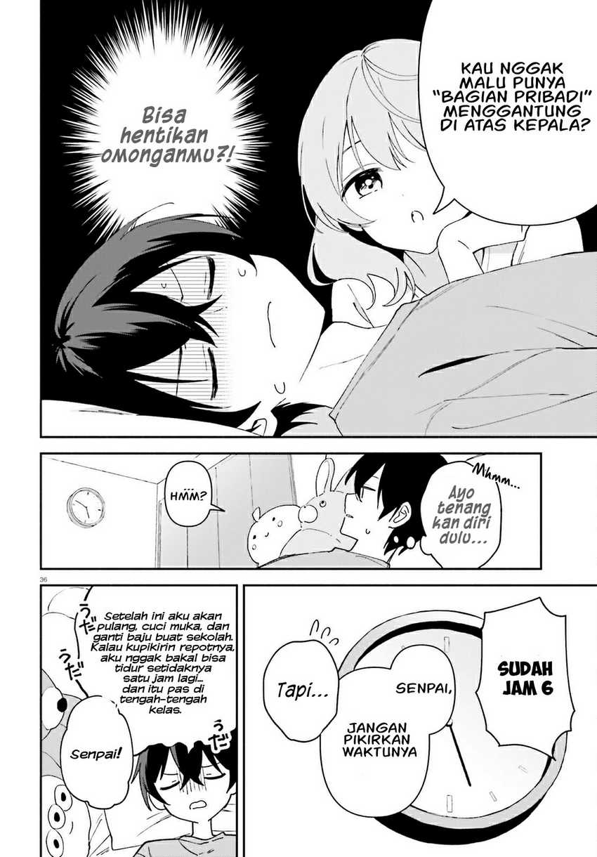 “Issho ni Netaindesu yo Ne, Senpai?” to Amaku Sasayakarete Kon’ya mo Nemurenai Chapter 1 Gambar 35