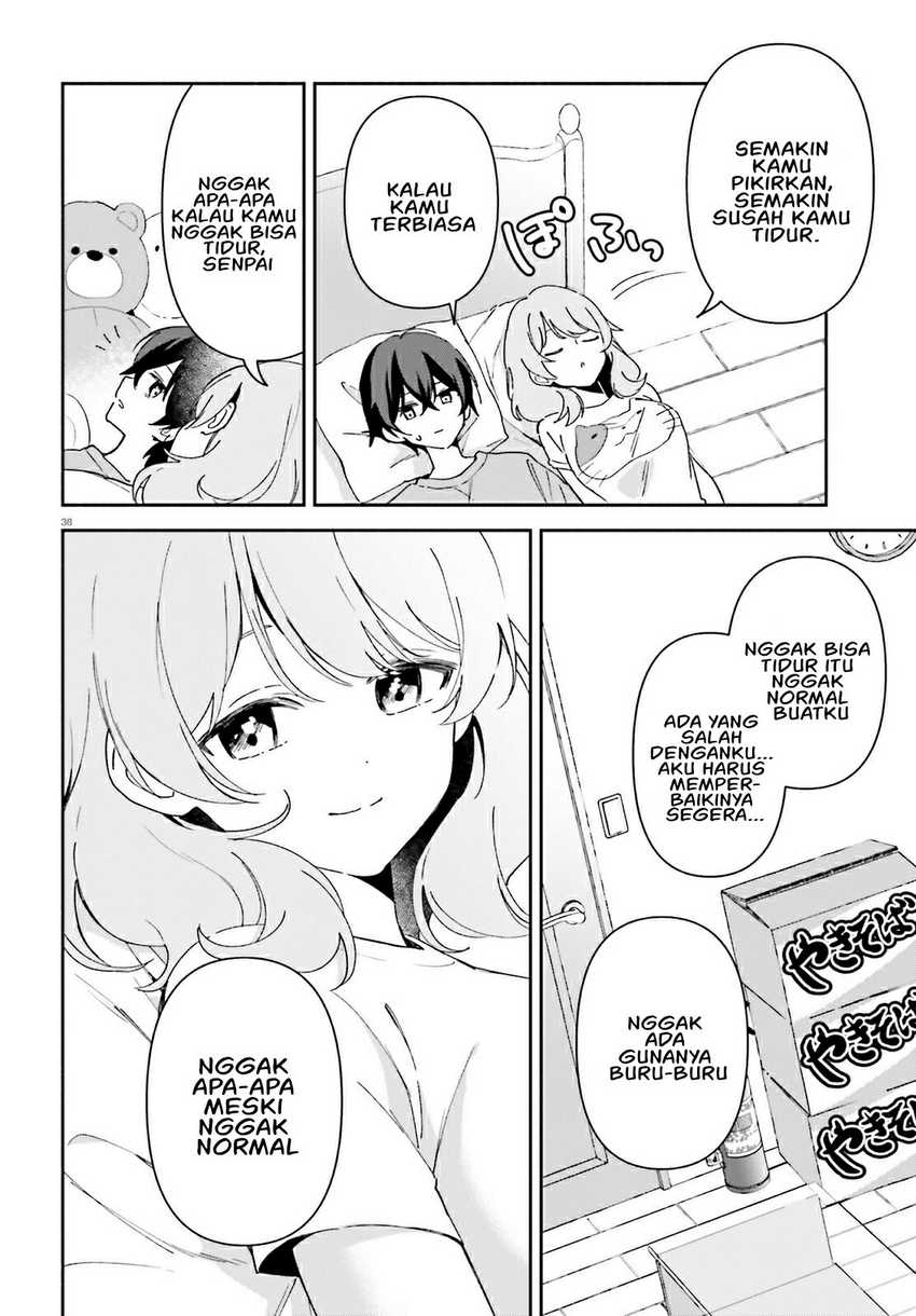 “Issho ni Netaindesu yo Ne, Senpai?” to Amaku Sasayakarete Kon’ya mo Nemurenai Chapter 1 Gambar 37