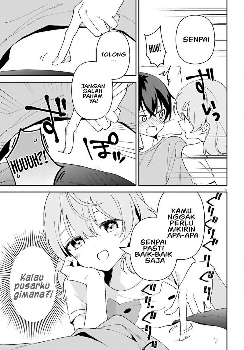 “Issho ni Netaindesu yo Ne, Senpai?” to Amaku Sasayakarete Kon’ya mo Nemurenai Chapter 1 Gambar 42
