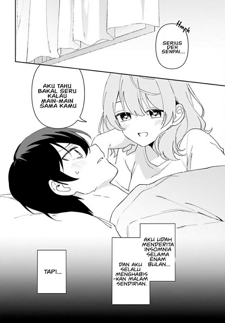 “Issho ni Netaindesu yo Ne, Senpai?” to Amaku Sasayakarete Kon’ya mo Nemurenai Chapter 1 Gambar 43